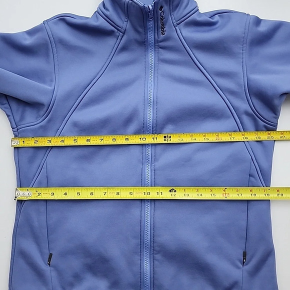 Columbia Sportswear Company Vintage Women's Blue Fleece Zip UpJacket Size Medium - Picture 13 of 14